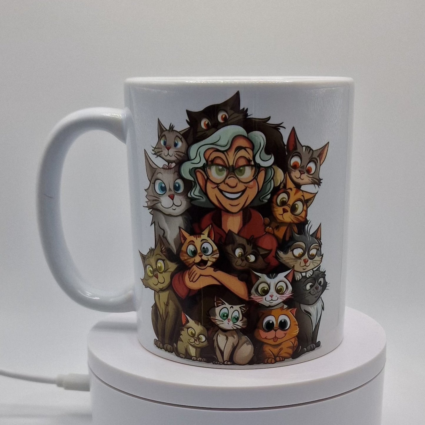 Mug | Blood, sweat and cat hair in every FFO | Blood, sweat and cat hair in every FFO Mug | Cross Stitch