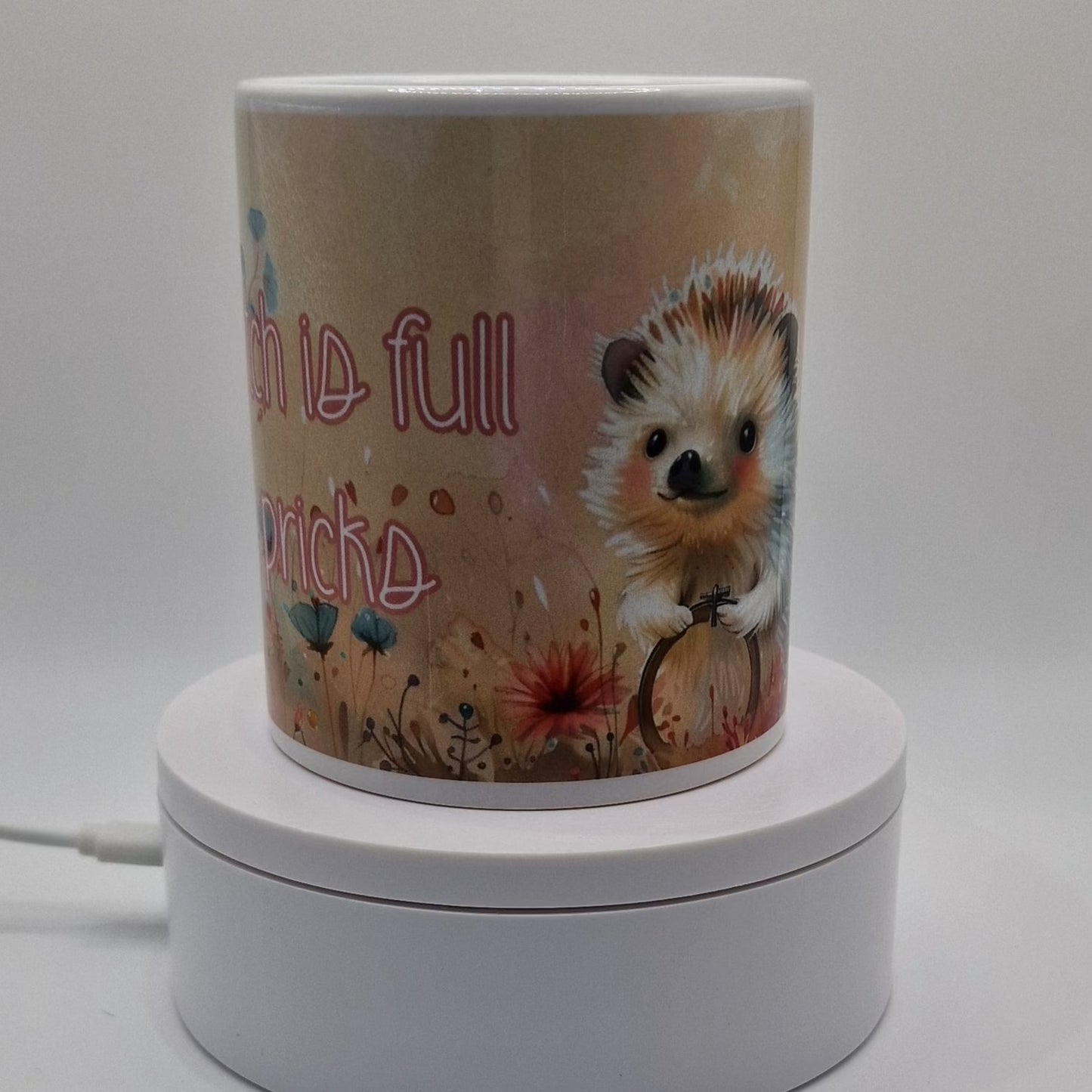 Mug | Cross Stitch is full of little pricks | Cross Stitch is full of little pricks Mug | Cross Stitch